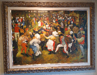 copy of Breugel painting
