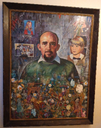 Self portait with his children